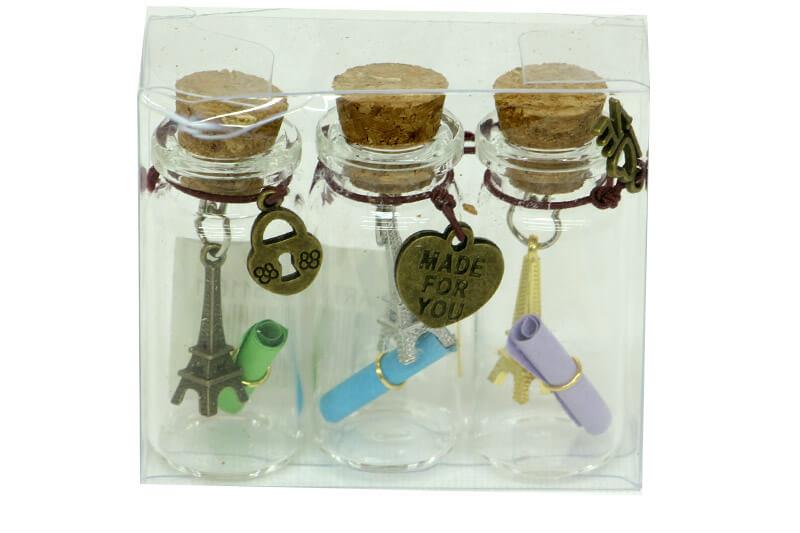 Dilek Sisesi 3'lu Set Hediyelik