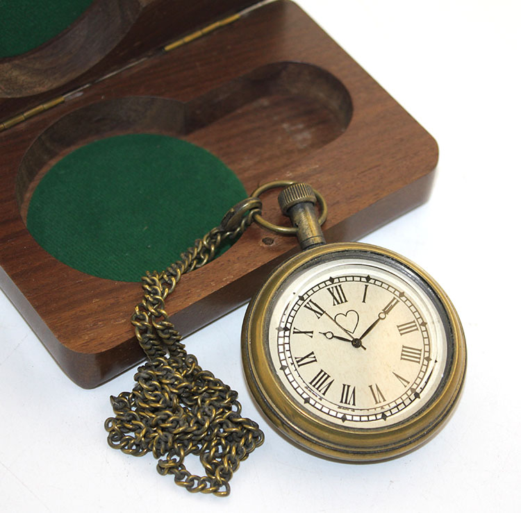 Ahsap Kutulu Pirinc Kostekli Saat