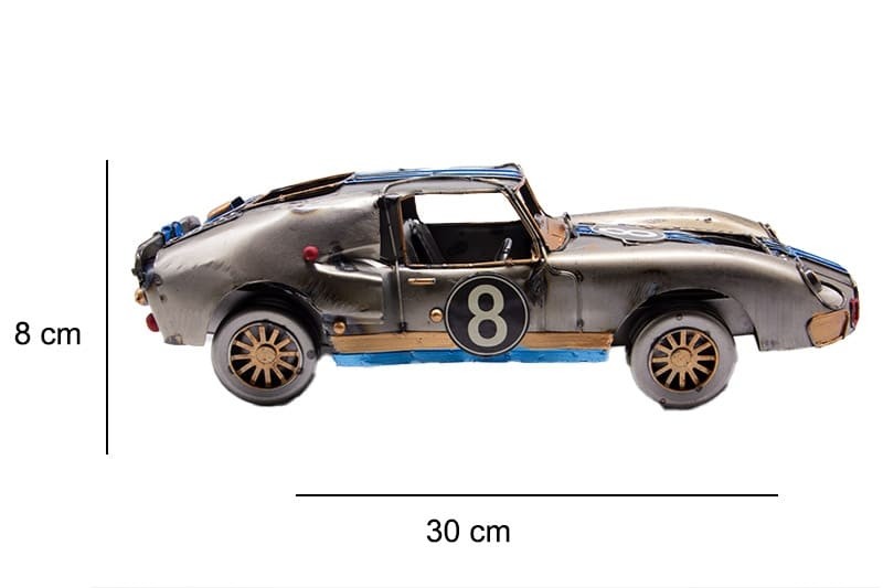 Dekoratif Metal Araba Biblo