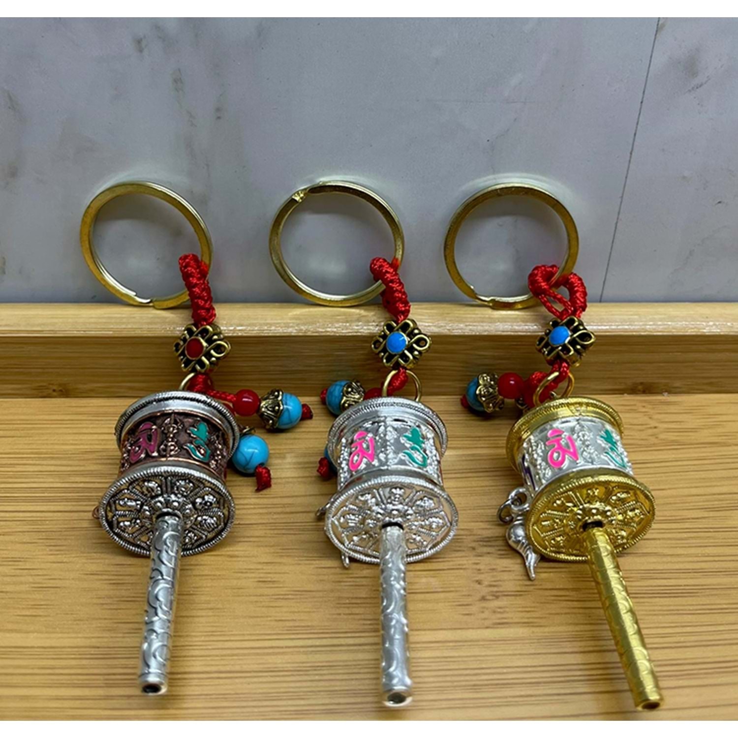 Metal Feng Shui Sans Carki Anahtarlik