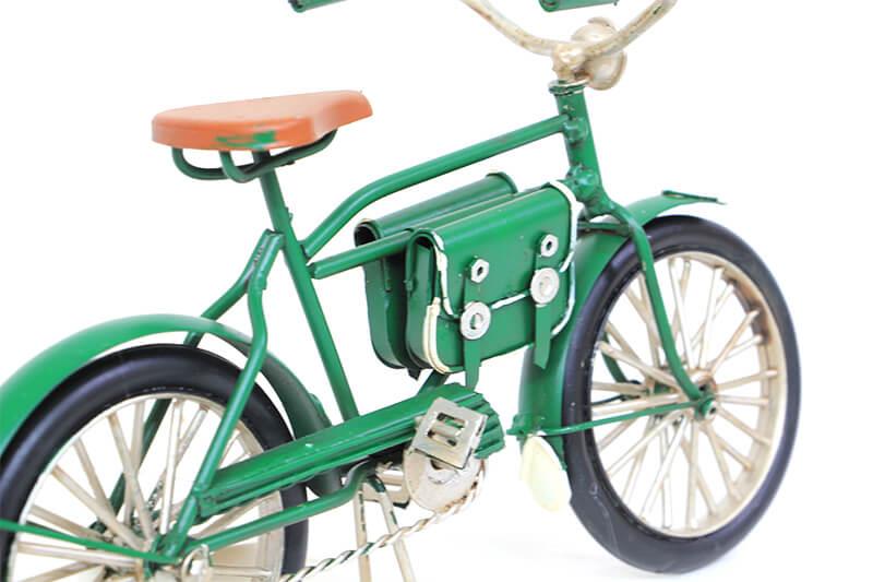 Dekoratif Metal Bisiklet Cantali Vintage Biblo Ev Ofis Hediyelik
