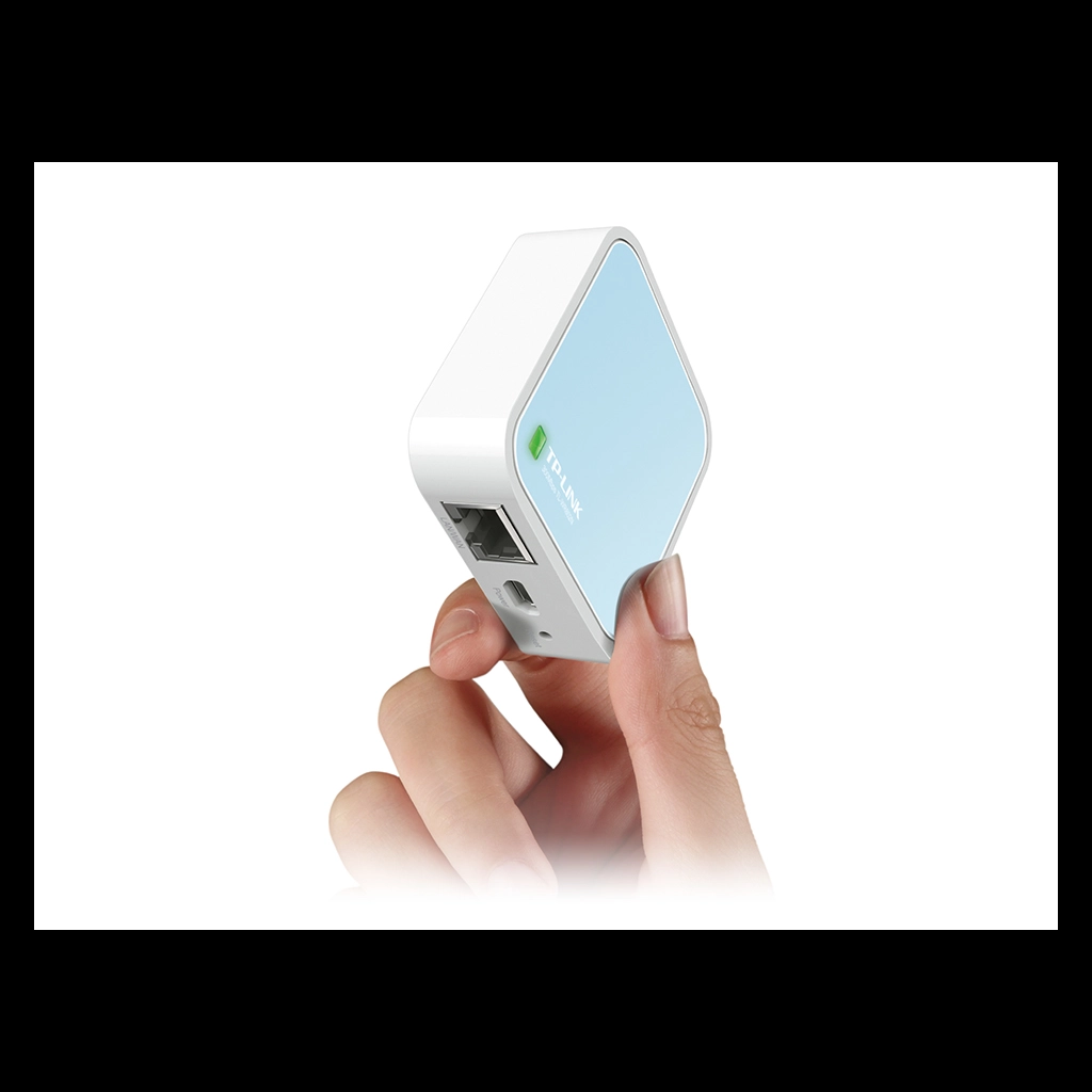 TP-LINK TL-WR802N, 1Port, 300Mbps, 2.4Ghz WiFi, Tasinabilir, Megabit, Nano, Router, Access Point, Repeater