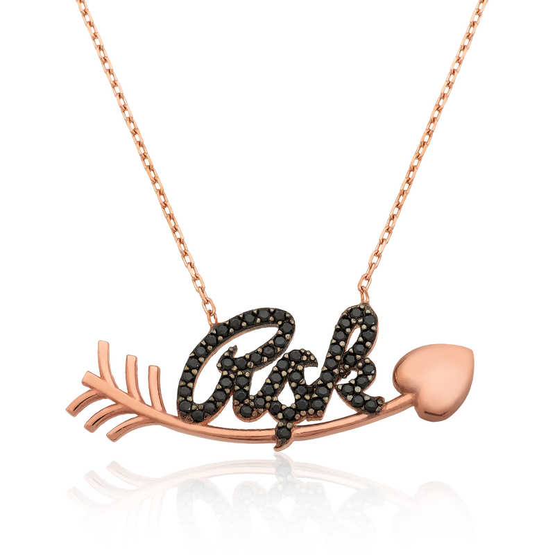 925 Ayar Gumus Kalbe Giden Ask Kadin Gumus Kolye