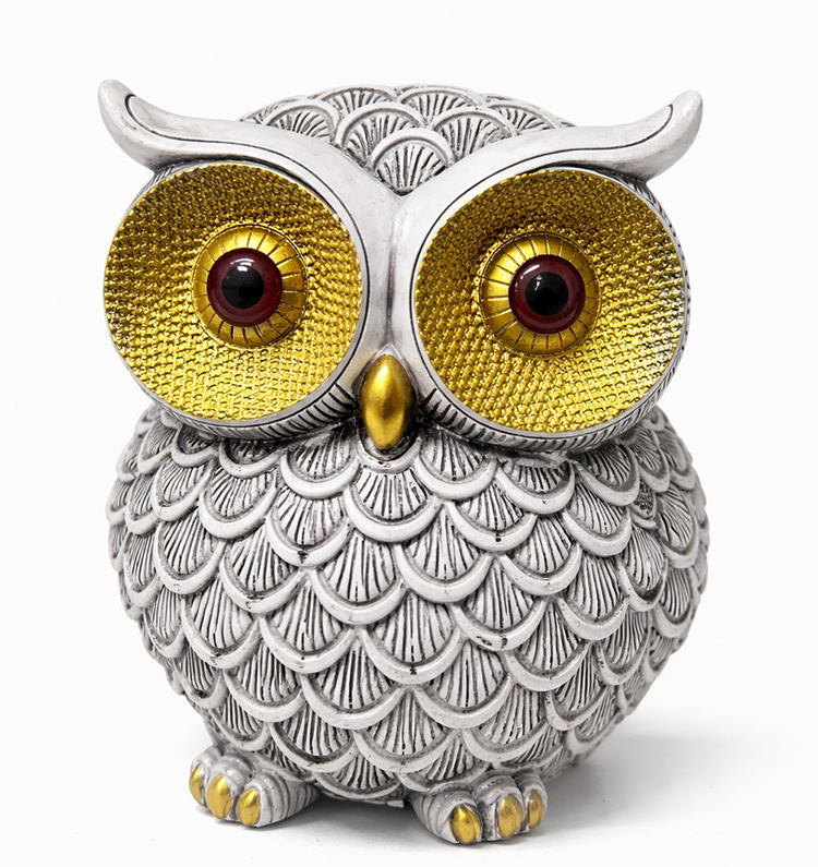 Polyester Baykus Figuru