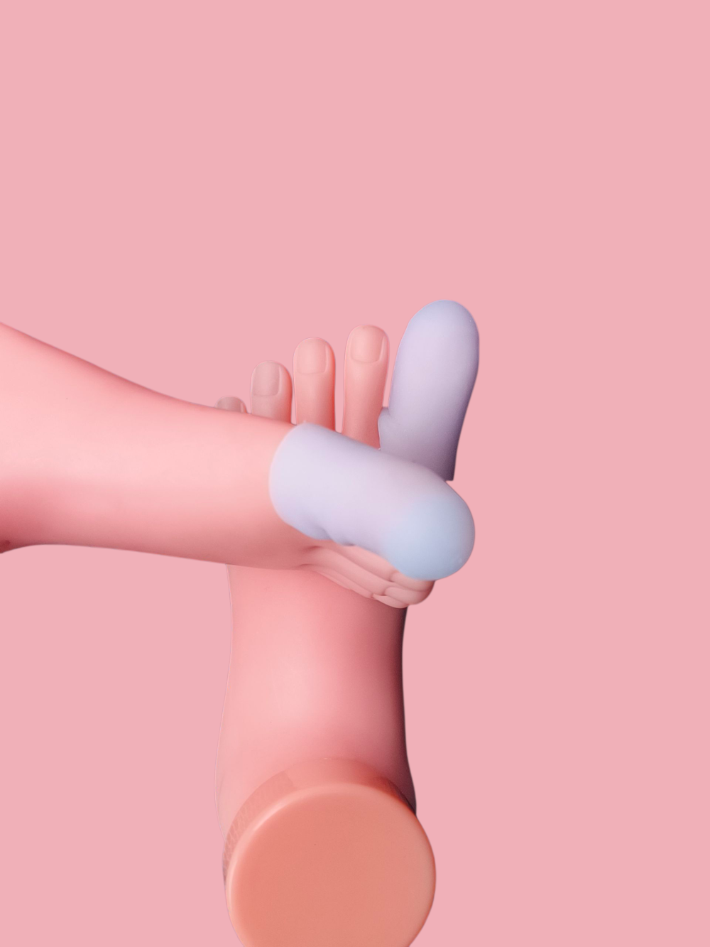 Ayak Bas Parmak Koruyucu Silikon Hortum