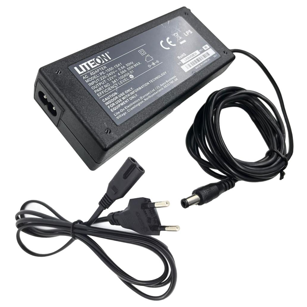 LITEON PE-1550-1SA1, 12V, 4.58A, 55W DC ADAPTOR