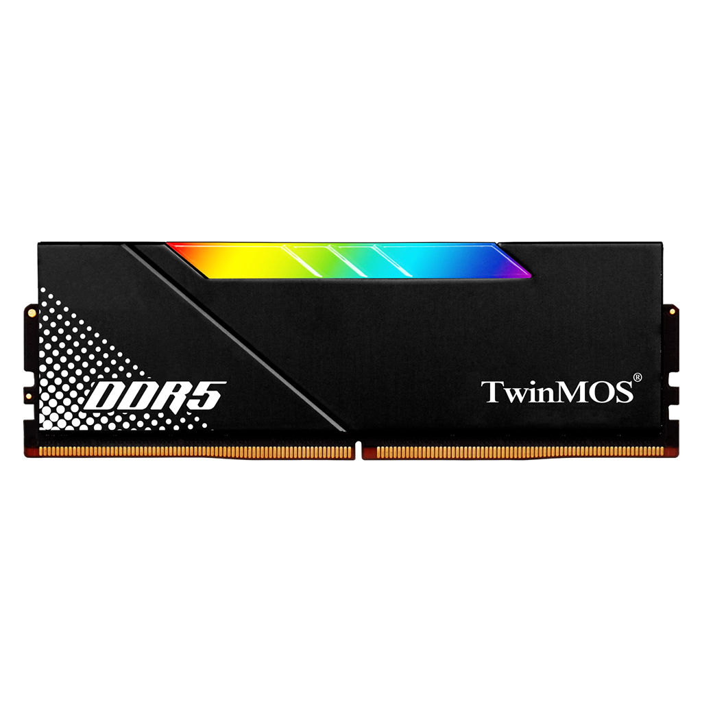 TwinMOS TMD516GB6000URGB36B, VoltX, 16GB,  DDR5, 6000MHz, CL36, 1.35V, RGB, Desktop Ram (Sogutuculu)