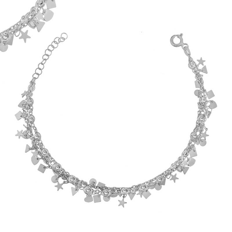 925 Ayar Gumus Sans Bileklik