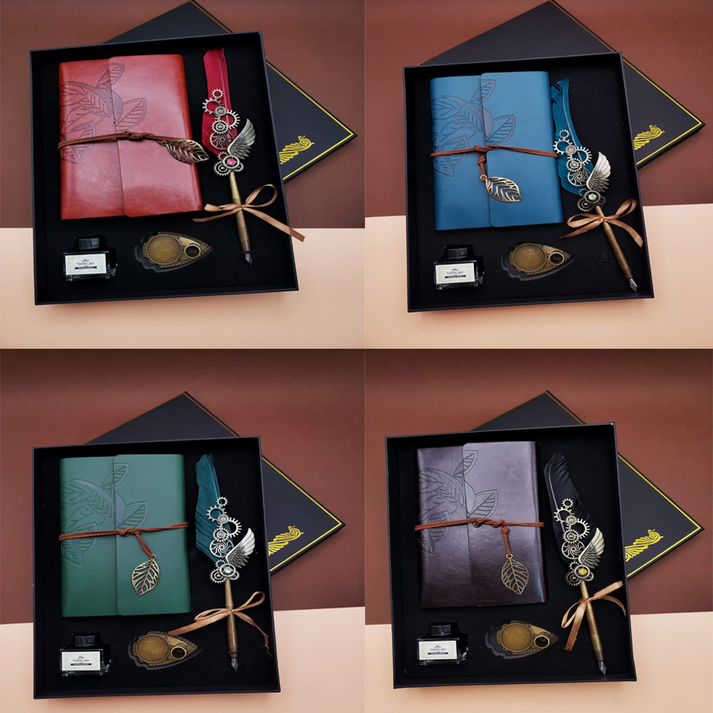 Murekkepli Kalem Defter Seti