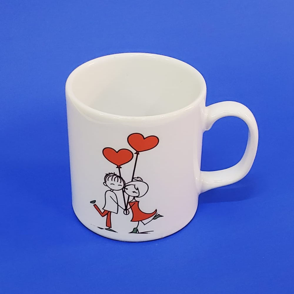 Mutlu Cift Temali Kupa Bardak