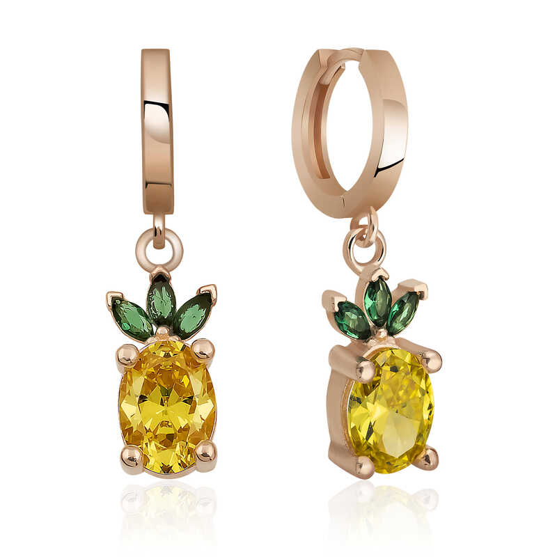 Gumus Ananas Figur Meyve Kupe