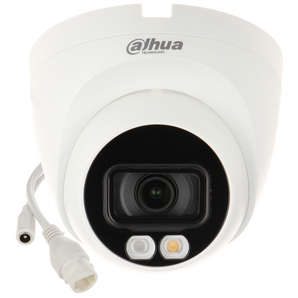 DAHUA  IPC-HDW2449T-S-IL, 4Mpix, Full Color, 2,8mm Lens, H265+, 30Mt Gece Gorusu, IP67, Dahili Mikrofon, PoE Dome IP Kamera