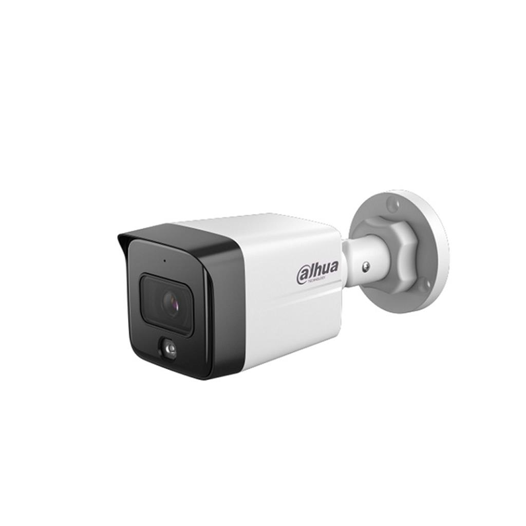 DAHUA IPC-HFW1230TC1-SA, 2Mpix, 3,6mm Lens,  SD Kart, Starlight, H265+, Dahili Mikrofon, 30Mt Gece Gorusu, IP67, PoE Bullet IP Kamera