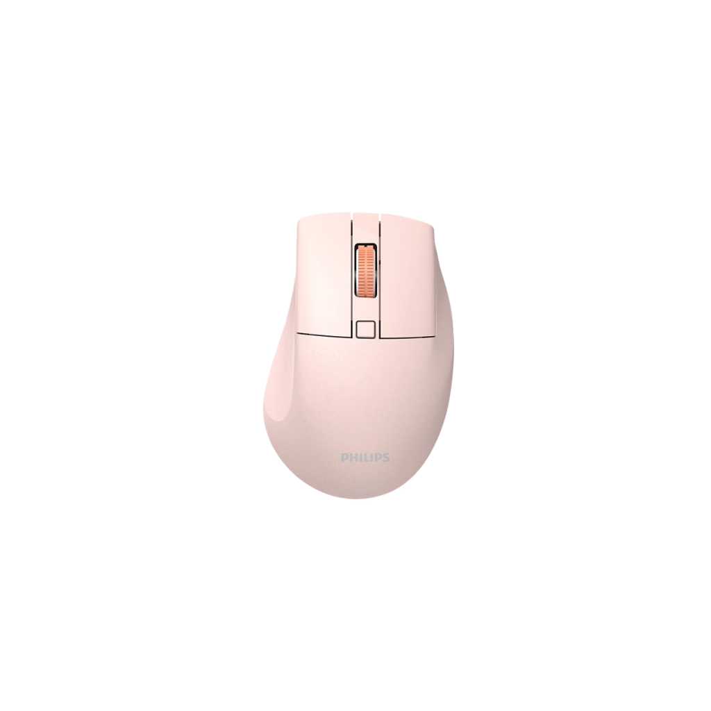 PHILIPS SPK7528P, SESSIZ, Penmbe, USB Nano  2,4Gh ve Bluetooth Kablosuz, 1600dpi, Optic, 3 Tuslu Ergonamik Mouse