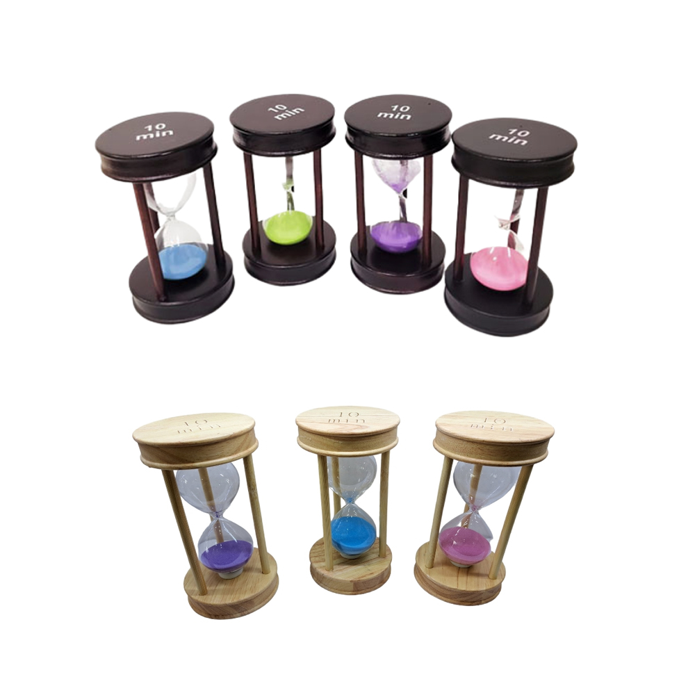 Dekoratif Ahsap 10 Dakika Kum Saati