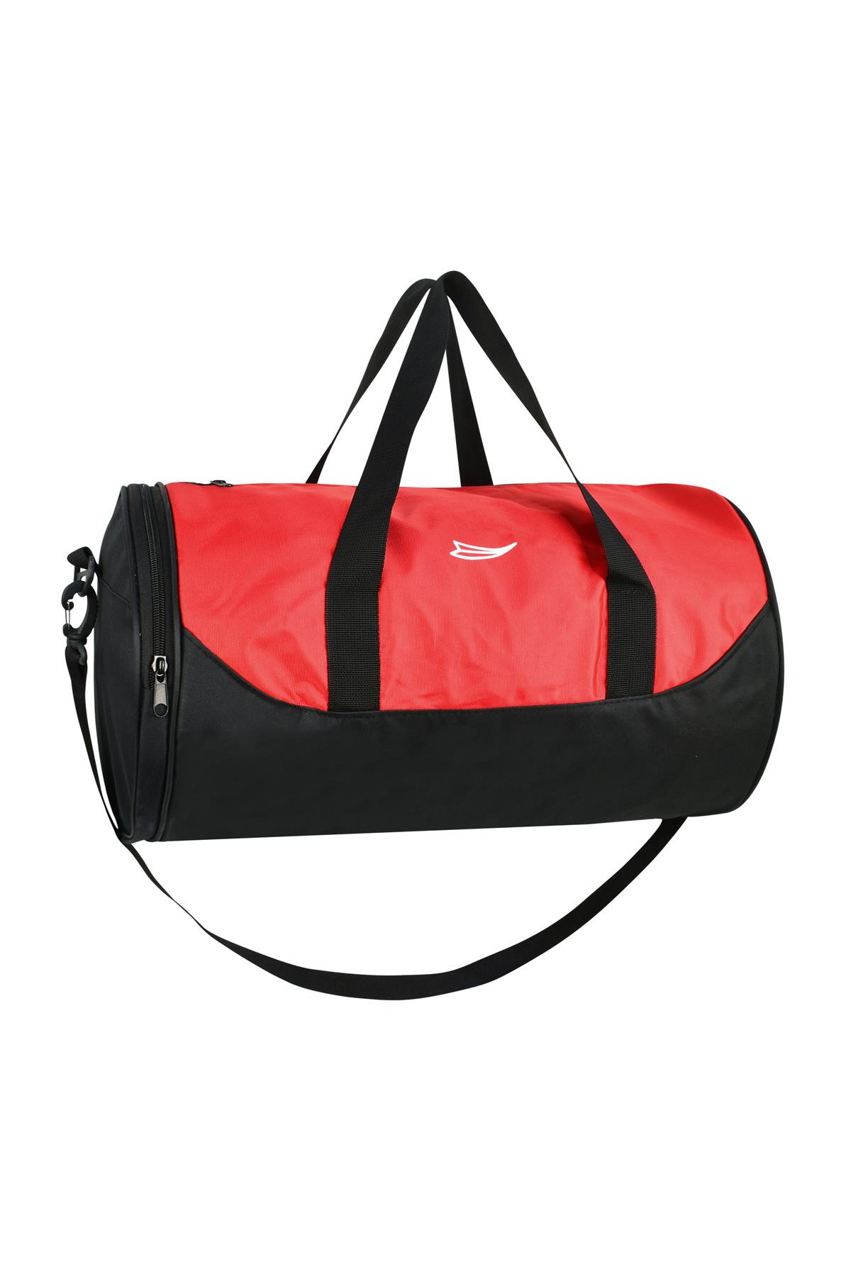 Silindir Spor Canta El Valizi Kirmizi