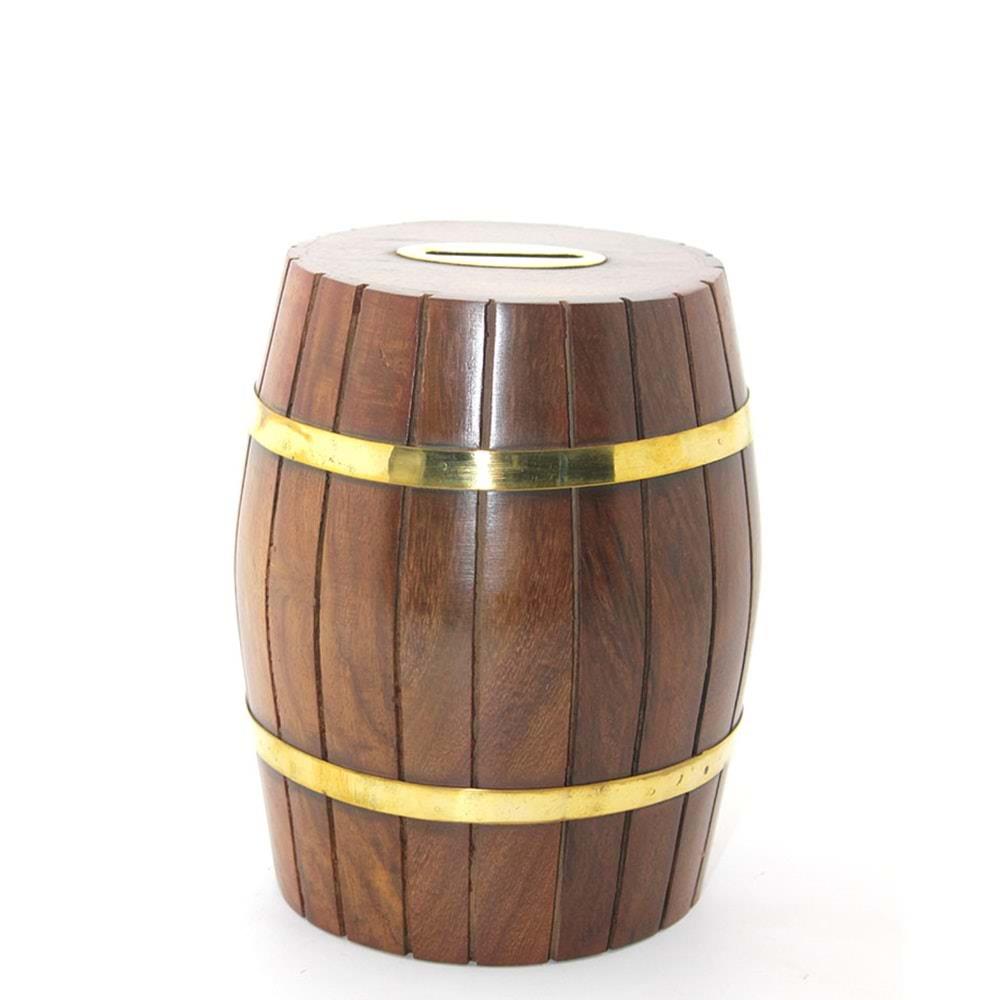 Pirinc Ahsap Fici Kumbara 15 Cm