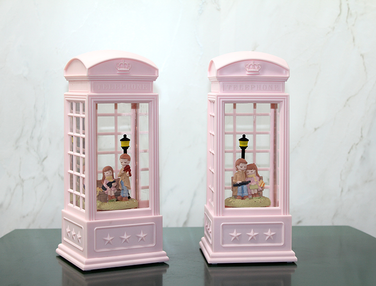 Telefon Kulubeli Kis Masali Isikli Muzikli Kar Kuresi