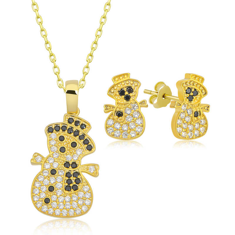 925 Ayar Gumus Kardan Adam Kadin Set