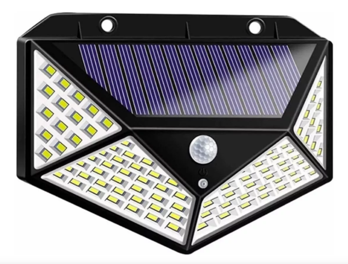 Solar Hareket Sensorlu Duvar Lambasi 100 Led