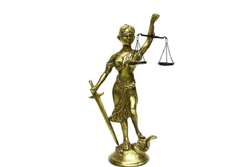 Adalet Kadini Biblo Terazili Dekoratif Hediyelik