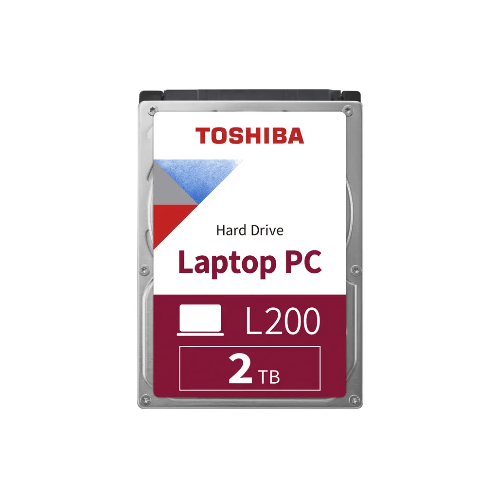 TOSHIBA L200, HDWL120UZSVA, 2.5", 2TB, 128Mb 5400 Rpm, Notebook HDD (Turkiye Distributoru Garantili)