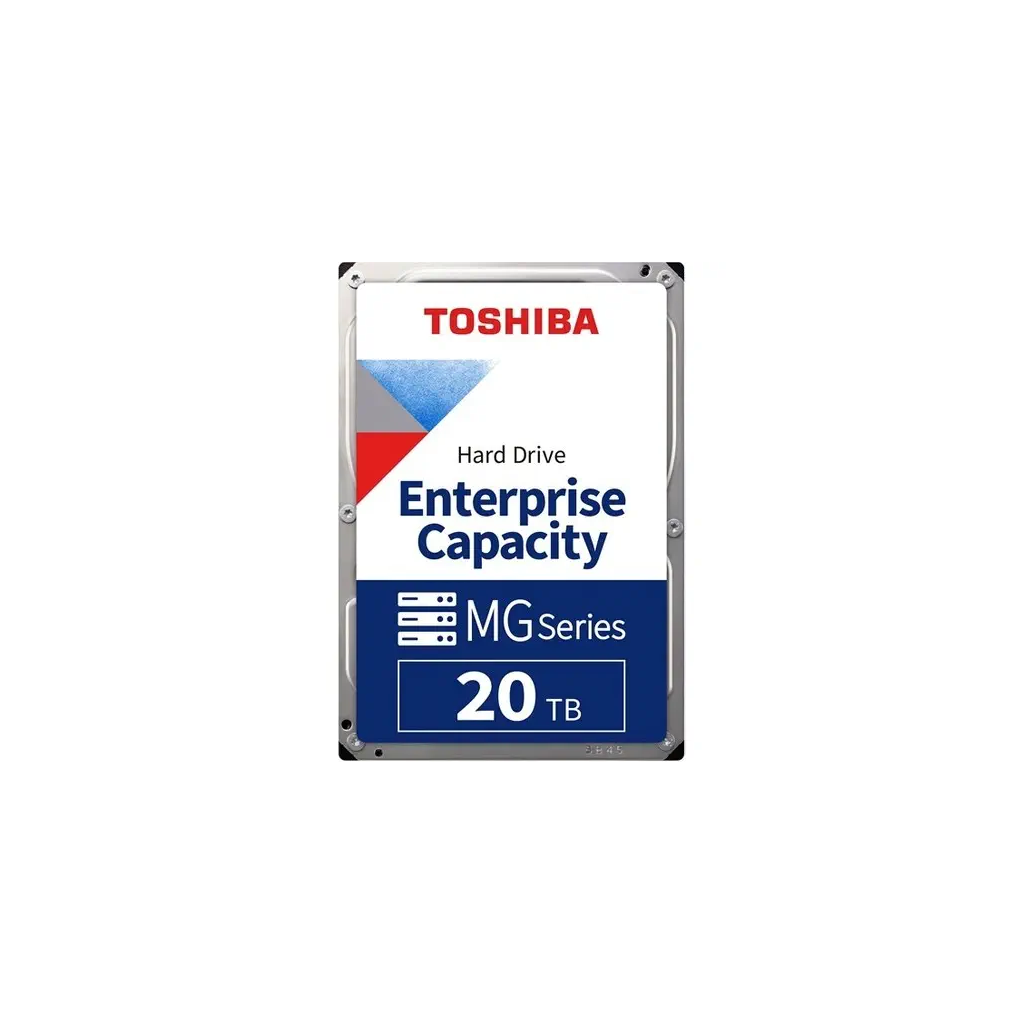 TOSHIBA ENTERPRISE, MG10ACA20TE, 3.5", 20TB, 512Mb 7200 Rpm, 7/24 Guvenlik, Data Center, Nas, Server, HDD (Turkiye Distributoru Garantili)