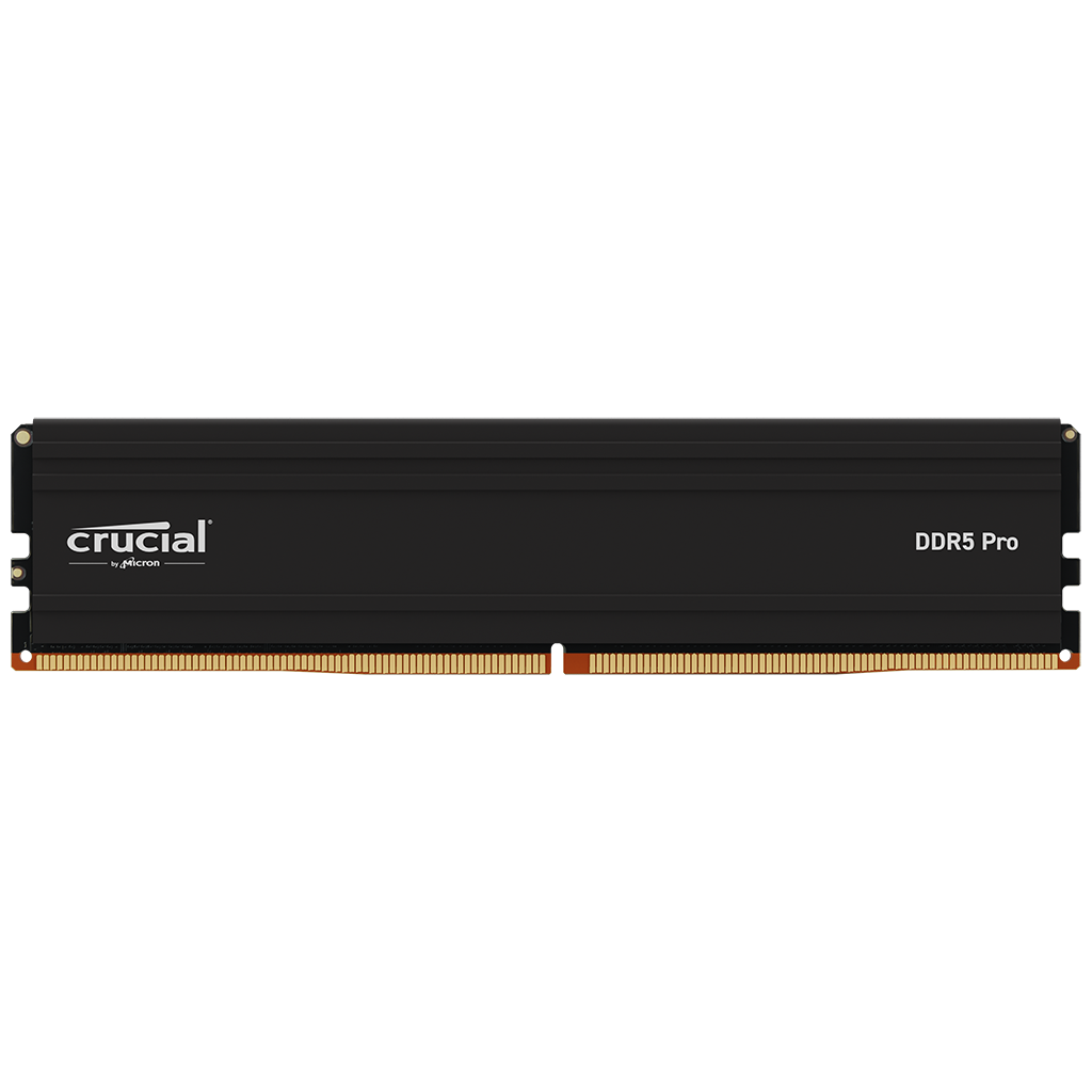 CRUCIAL CP16G64C38U5B PRO, Overclocking, 16GB, DDR5, 6400MHz, CL38, 1.1V, XMP 3.0, Desktop Ram (Sogutuculu)