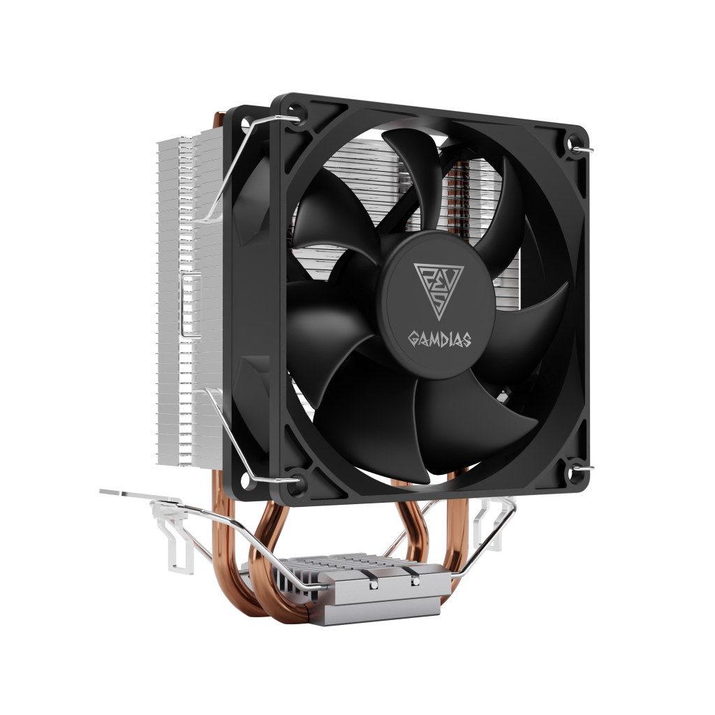 GAMDIAS BOREAS E1-210 MONO, 92mm, CPU  Kule Tipi Hava Sogutma, Dogrudan Temas Teknolojisine Sahip 2 adet Gelismis Bakir Isi Borusu (AMD AM5 ve INTEL Tum islemciler ile uyumlu)