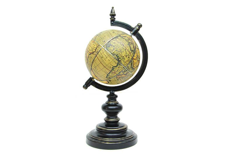 Yerkure Standli Dunya Dekoratif Hediyelik