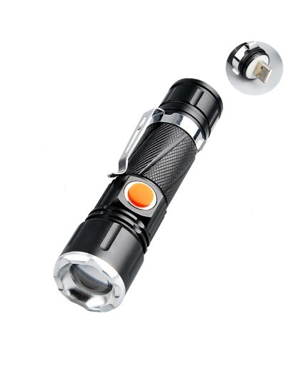 P50 LED SARJLI MIKNATISLI USB EL FENERI