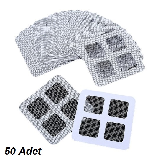 50 Adet Banyo Gider Suzgeci, Sineklik Tamir Kiti