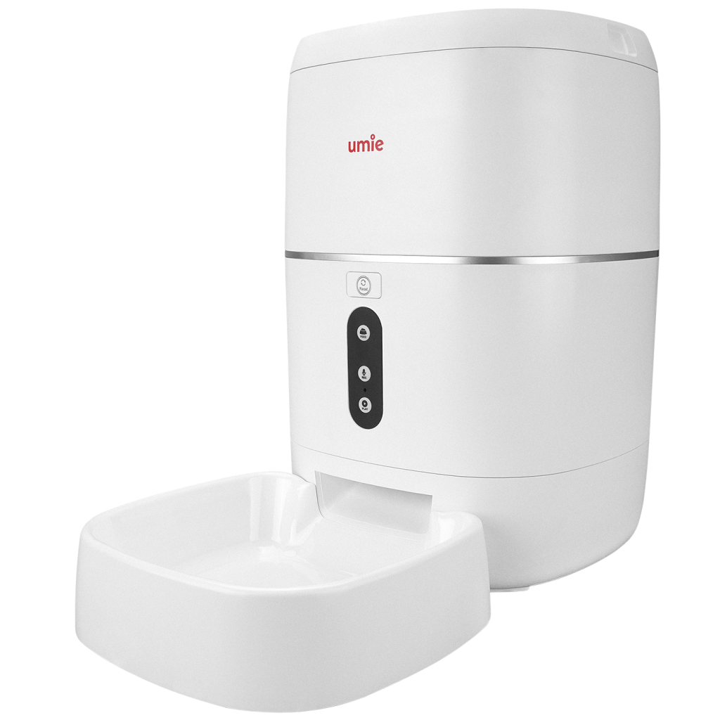 UMIE UM-PF2021A, 6Litre Kapasiteli,  WiFi, Bluetooth, Sesli Mesaj, Tuya Destekli, Otomatik Yem Kabi