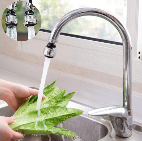 Hortumlu Esnek Su Tasarruflu 2 Modlu Musluk Basligi