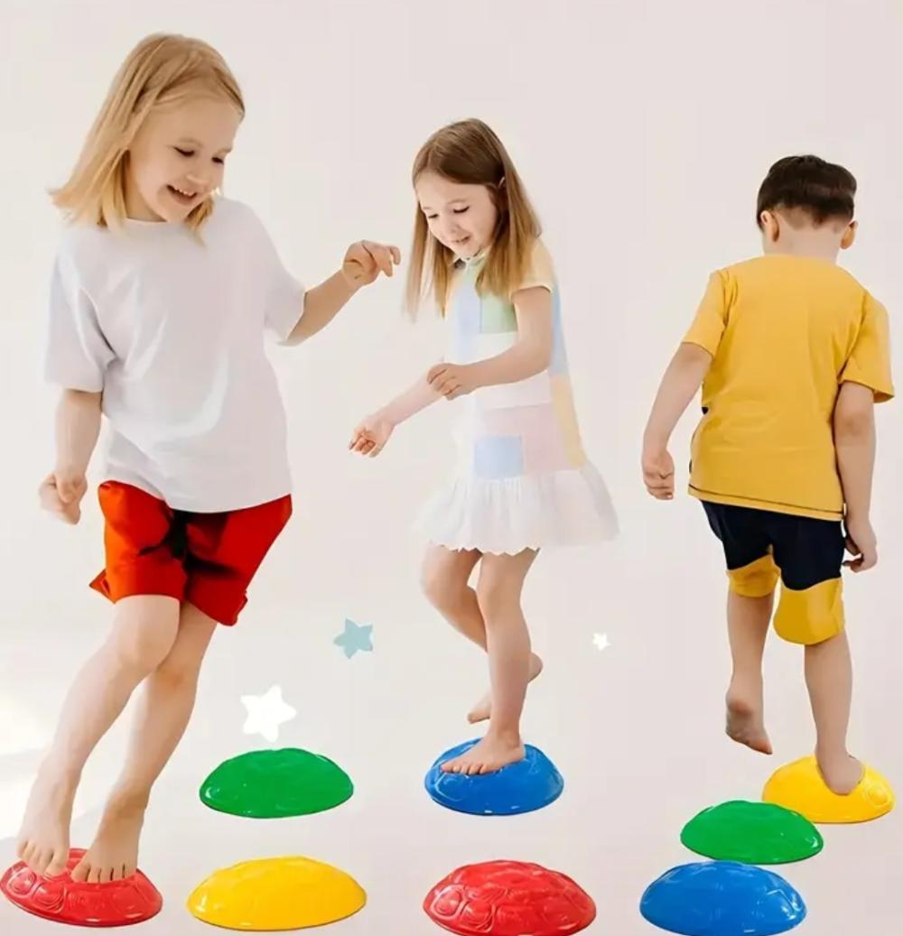 Cocuk Yarim Kure Denge ve Koordinasyon Adasi 6 Li Set