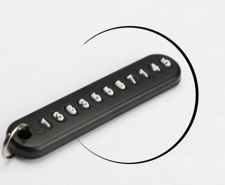 Mini Anahtarlik, Canta, Araba Icin Cok Amacli Numarator