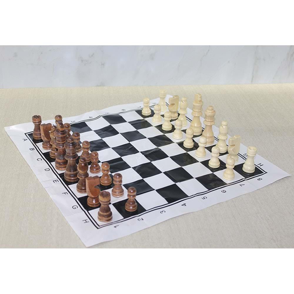 Ahsap Satranc Tasi 10 Cm