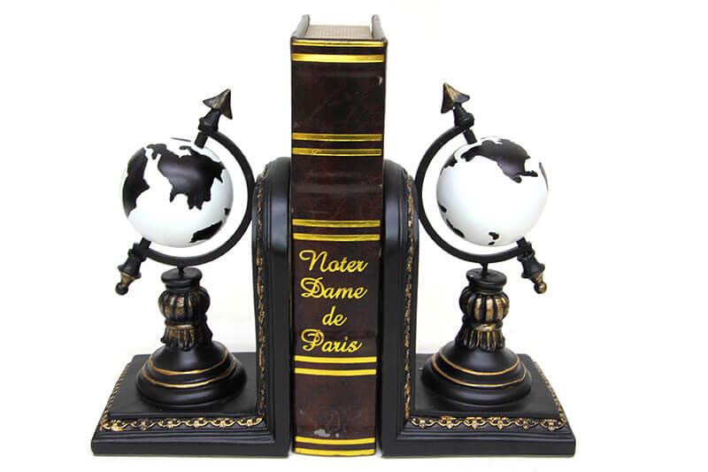 Kitap Stoper Yerkure Dunya Dekoratif Hediyelik