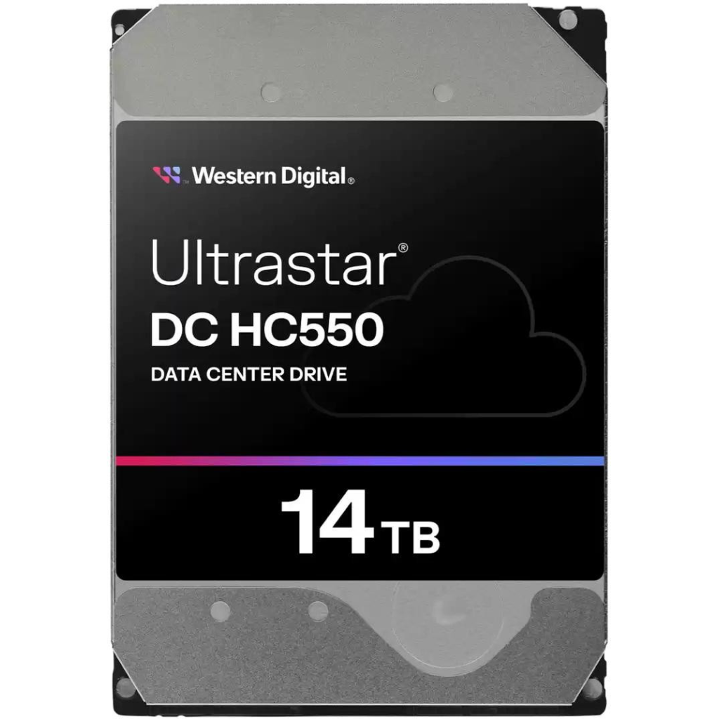 WD ULTRASTAR, WUH721814ALE6L4, 3.5", 14TB, 512Mb, 7200 Rpm, 7/24 Enterprise, DATA CENTER-GUVENLIK-NAS-SERVER, HDD (DC HC550) (0F38581) (Turkiye Distributoru Garantili)