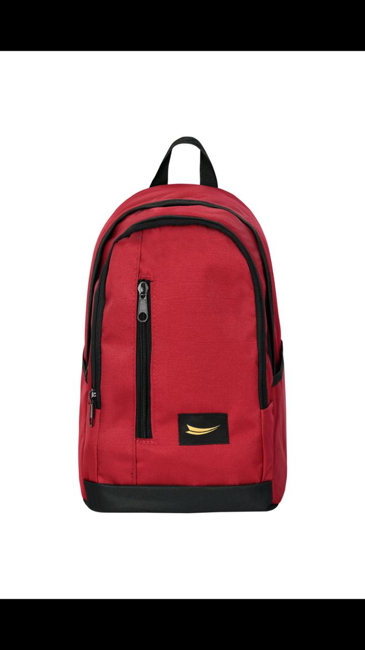 Modern Tasarim Mini Spor Sirt Cantasi Suluk Gozlu Kirmizi