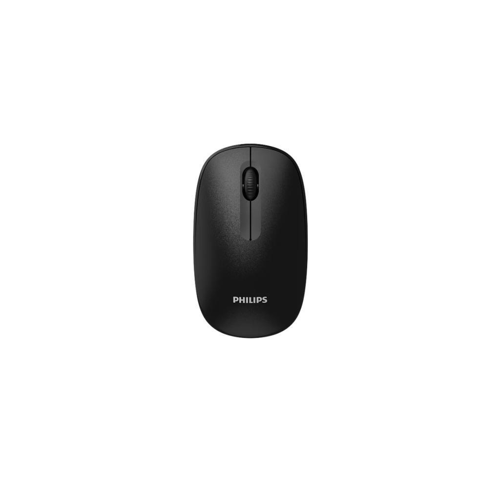 PHILIPS SPK7318B, Siyah, USB Nano 2,4Gh Kablosuz, 1600dpi, Optic, 3 Tuslu, Mouse