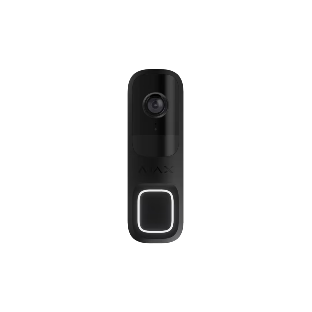 AJAX, DOORBELL, Kablosuz, Kamerali, Kapi Zili  Siyah