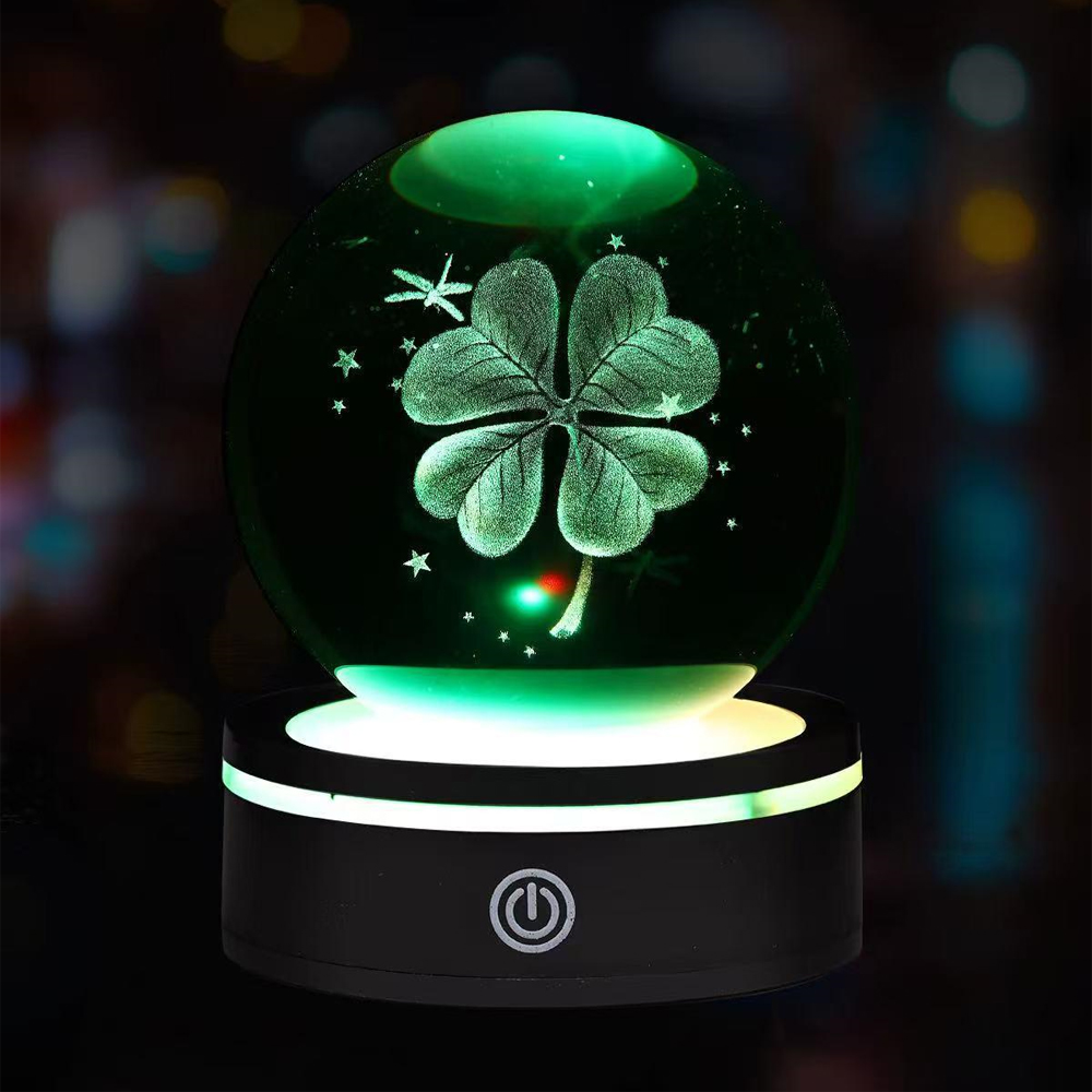 Usb'li Donen Yonca Cam Kure