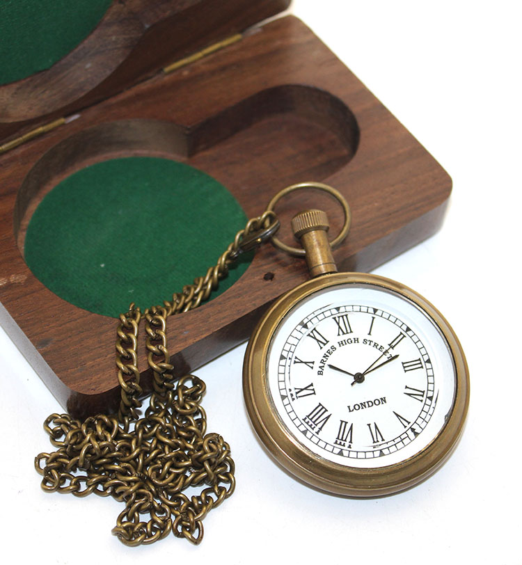 Ahsap Kutulu Pirinc Kostekli Saat