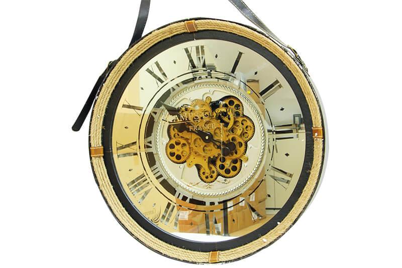 Saat Carkli Askili Duvar Saati Dekoratif Ev Ofis Hediyelik