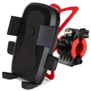 Lastik Destekli Standli Bisiklet Telefon Tutucu