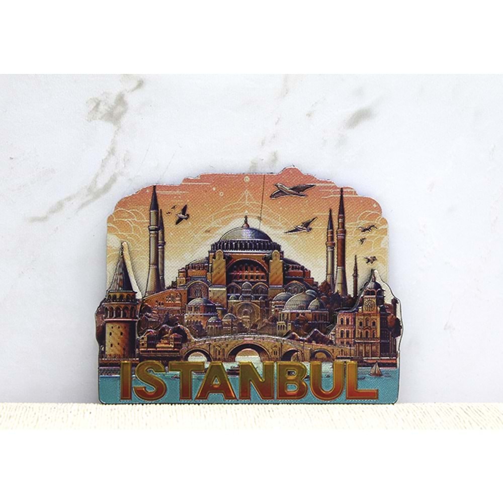 Silikon Istanbul Temali Magnet