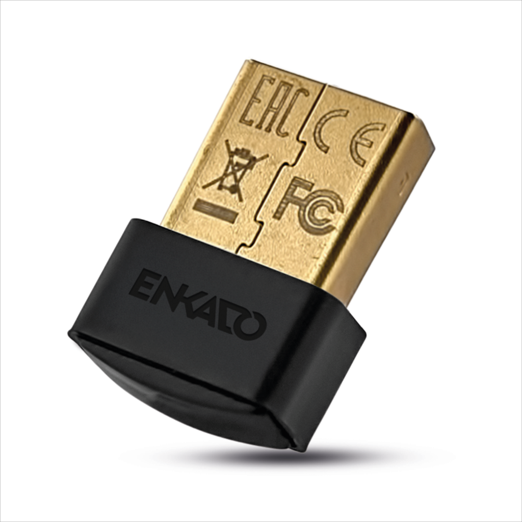 ENKADO EKD-UB100, Bluetooth V5.3, USB Adaptor, Kompakt ve Tasinabilir Tasarim.