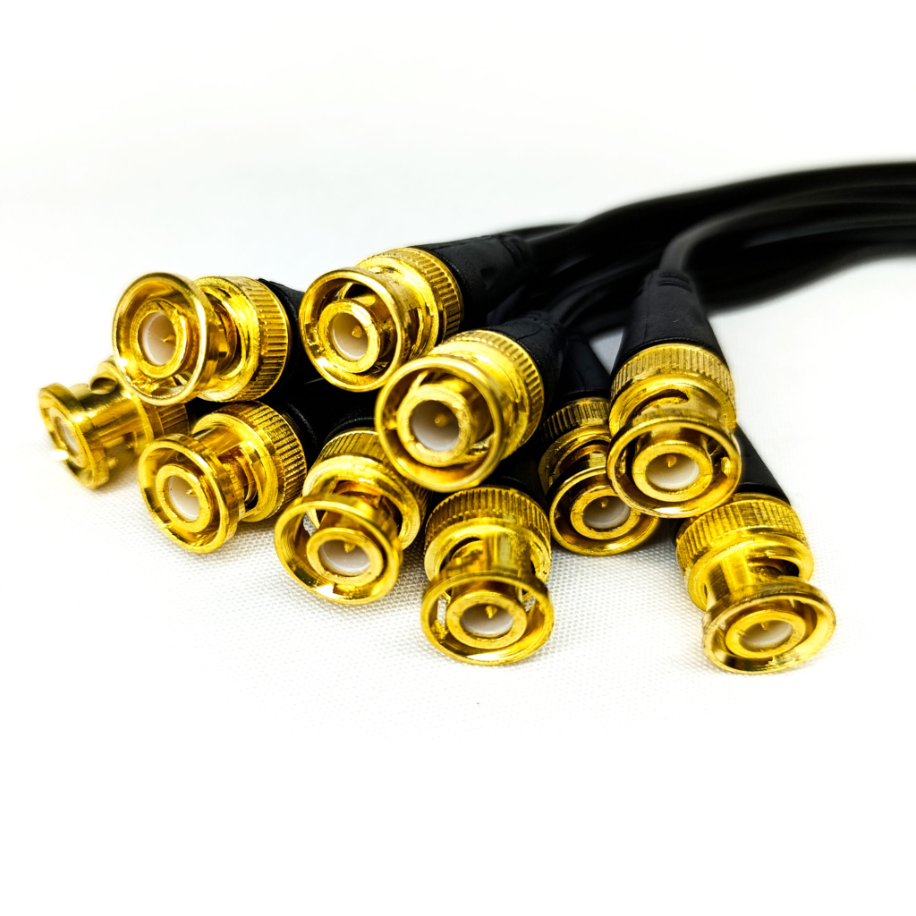 PowerGate BNC-10, Kablolu, BNC Konnektor, 10 lu Paket (Siyah)