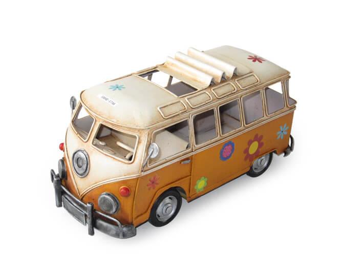 Dekoratif Metal Minibus Biblo Dekoratif Hediyelik